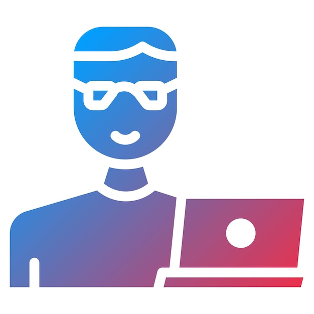 Geek icon vector afbeelding Kan worden gebruikt voor Urban Tribes
