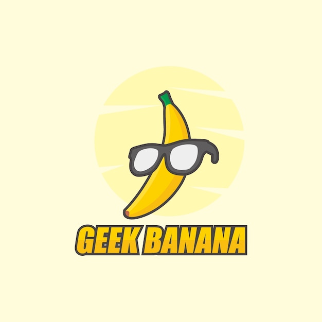 Vector geek logo
