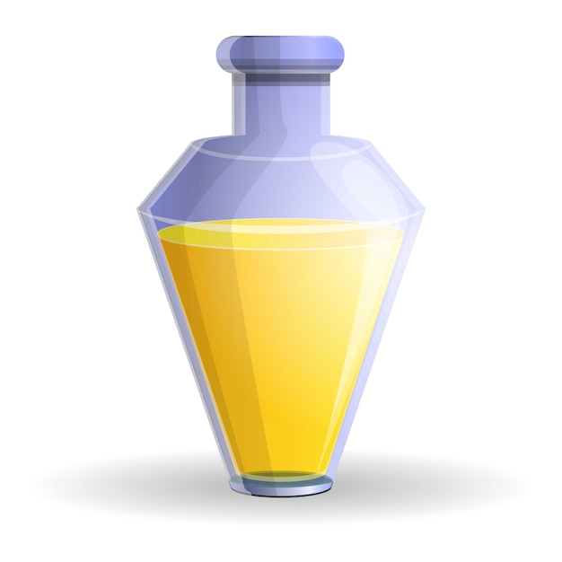 Geel drankje pictogram Cartoon van geel drankje vector pictogram voor webdesign geïsoleerd op een witte achtergrond