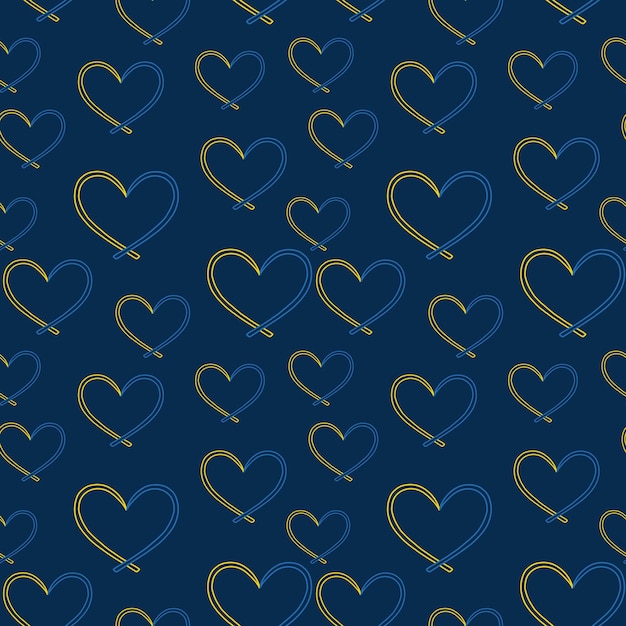 Geel en blauw lint, symbool van Wereld Downsyndroomdag.