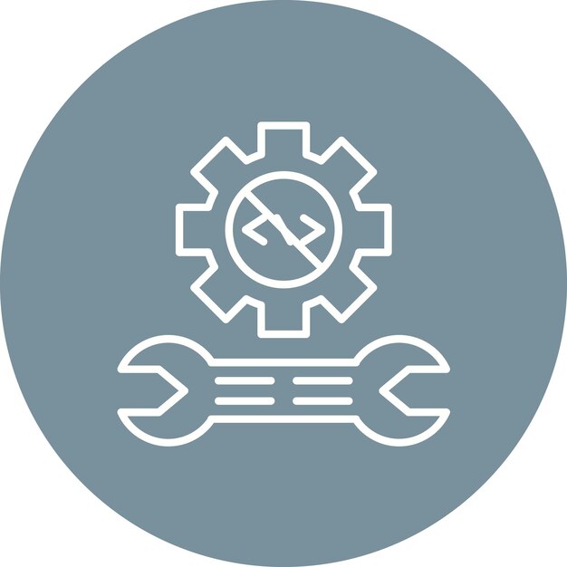 Geen code gereedschap icoon vector afbeelding kan worden gebruikt voor Geen code