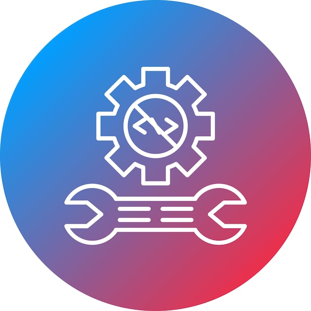 Geen code gereedschap icoon vector afbeelding kan worden gebruikt voor Geen code