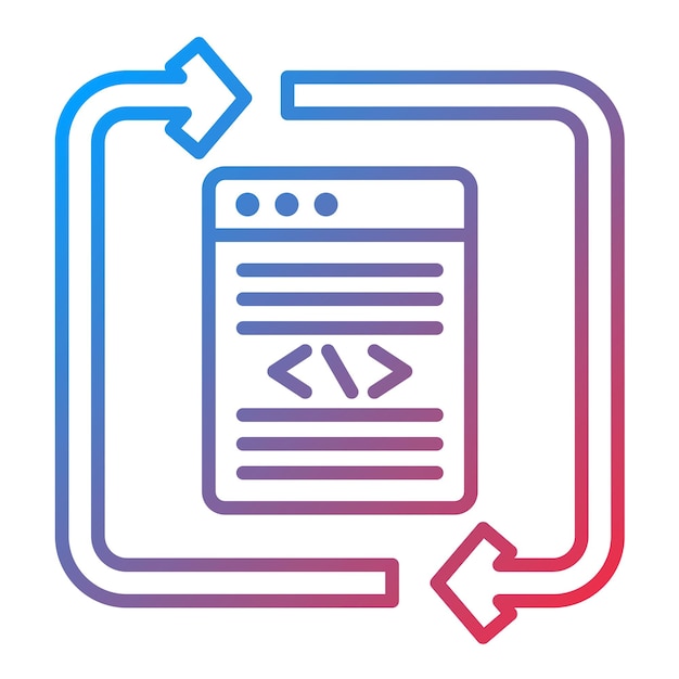 Geen Code Ontwikkeling Platform icoon vector afbeelding Kan worden gebruikt voor Geen Code