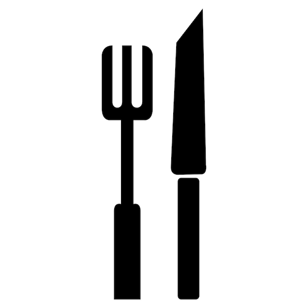 Geen eten symbool teken geïsoleerd op witte achtergrond Vector illustratie