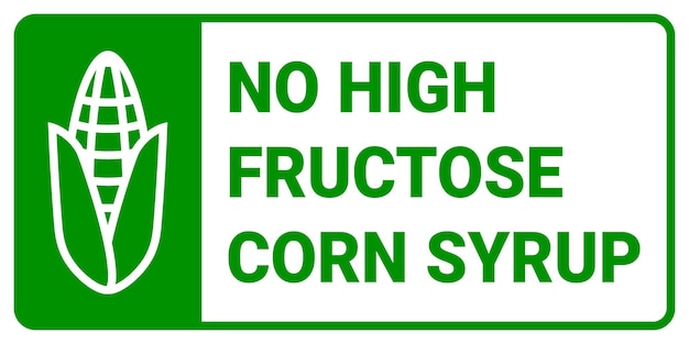 Geen High Fructose Corn Syrup-logo