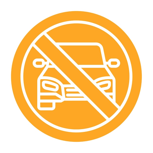 Geen parkeergelegenheid Icon