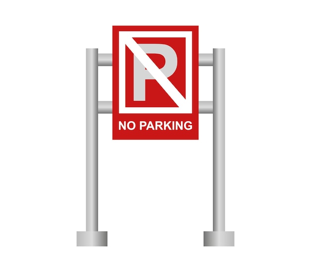 Geen Teken van het Parkeren