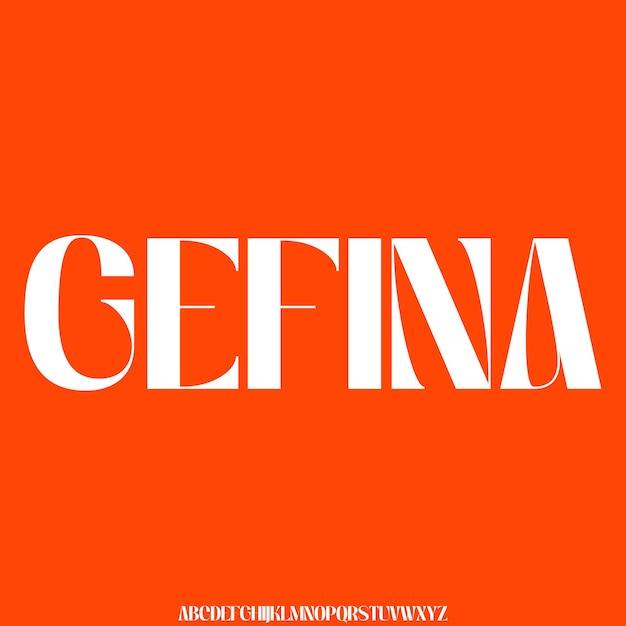 고급스럽고 우아한 글 글래머 스타일의 GEFINA