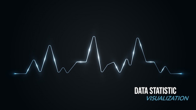 Gegevensvisualisatie achtergrond met Spectrum Style