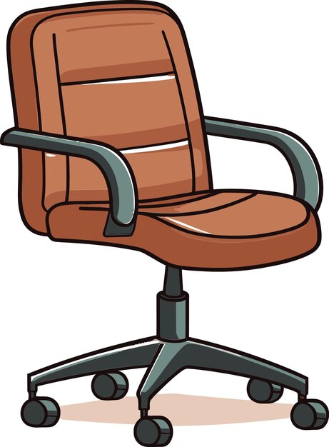 Geillustreerde Vector Pod Chair Gezellige en hedendaagse Vectorized Lounge Chair Ontspanning Geillustreerd