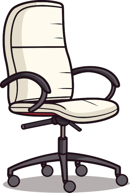 Geillustreerde Vector Pod Chair Gezellige en hedendaagse Vectorized Lounge Chair Ontspanning Geillustreerd