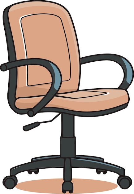 Geillustreerde Vector Pod Chair Gezellige en hedendaagse Vectorized Lounge Chair Ontspanning Geillustreerd