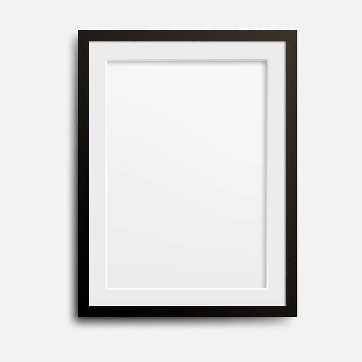 Vector geïsoleerde afbeeldingsframe op achtergrond vectorillustratie