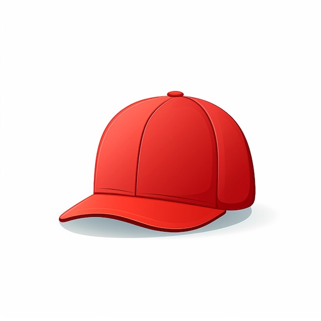Geïsoleerde cap vector illustratie object ontwerp wit pictogram hoed sjabloon set achtergrond bl
