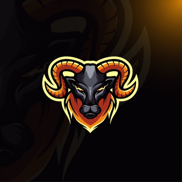 Geit Mascot Logo esport