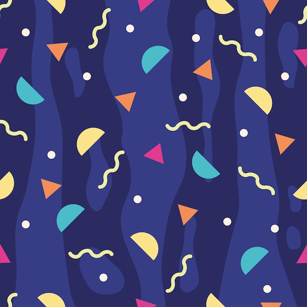 Gekleurde achtergrond met een modern design patroon Vector