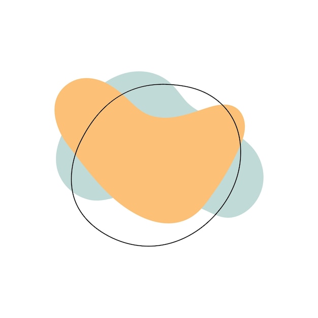gekleurde vector abstracte druppels splash