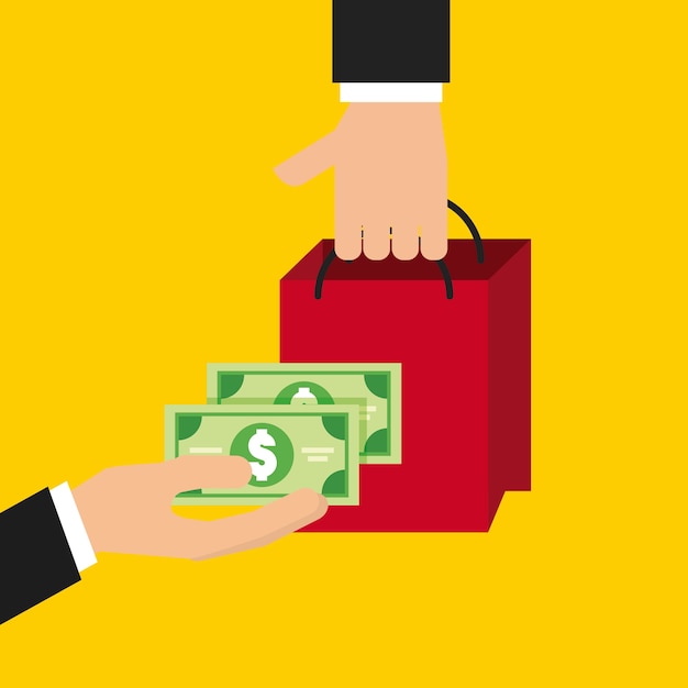 geld en koop ontwerp
