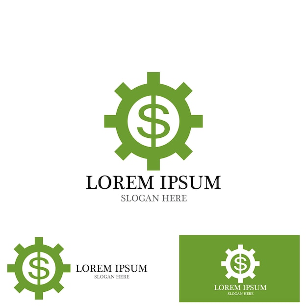 Geld Investering Logo Vector Sjabloon