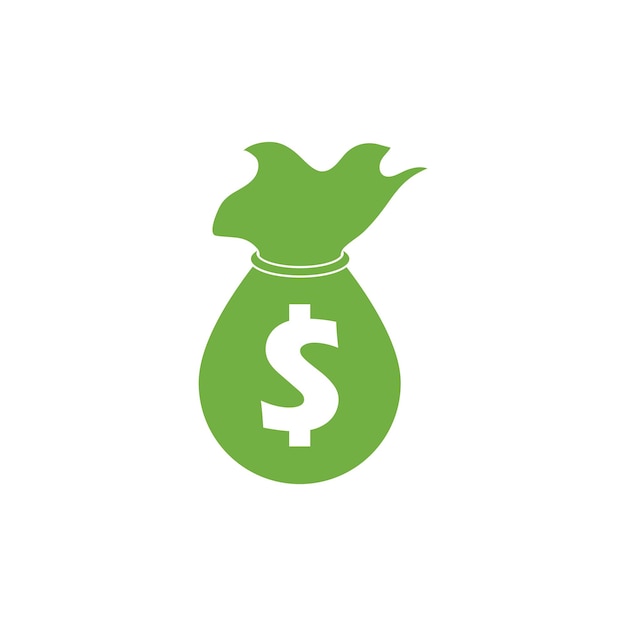 Geld vector pictogram illustratie ontwerp