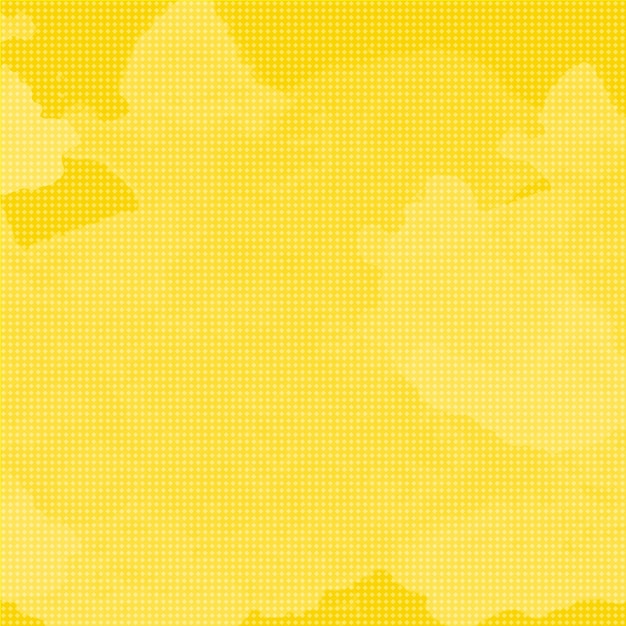 Vector gele borstel en vierkante patroonachtergrond