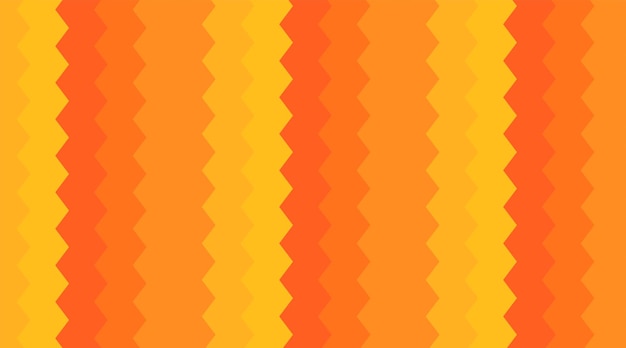 Gele en oranje zig zag vorm abstracte achtergrond