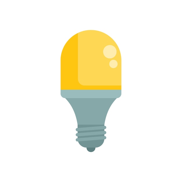 Gele gloeilamp die gloeit met een helder idee concept