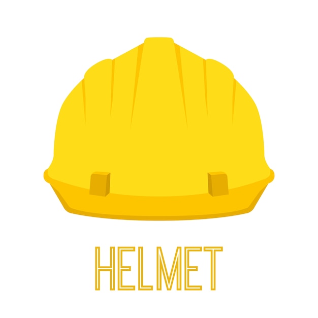 Gele helm