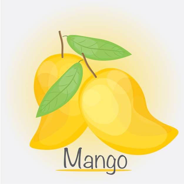 Gele mango