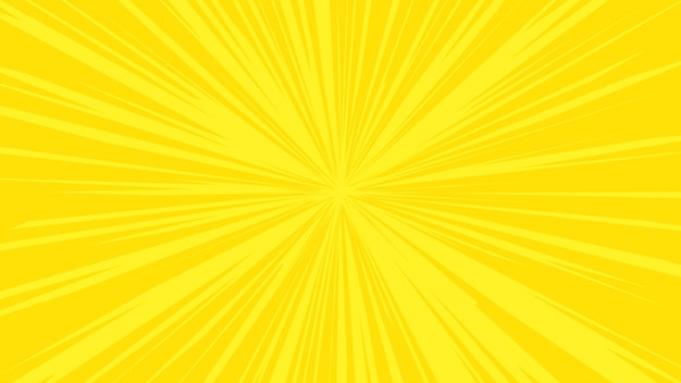 Gele sunbrust achtergrond