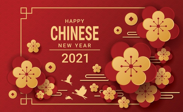 Gelukkig chinees nieuwjaar 2021.