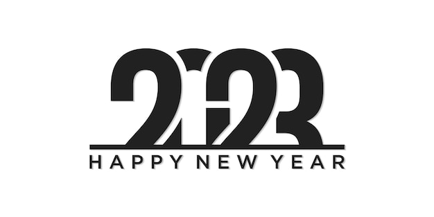Gelukkig Chinees Nieuwjaar Nieuwjaar 2023 2023 zwart-witte achtergrond