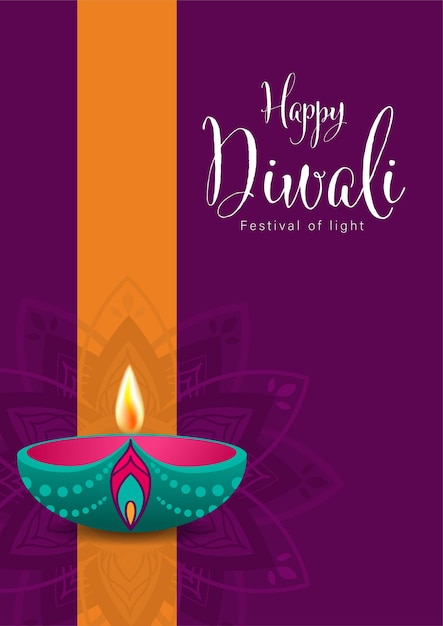 Gelukkig diwali festival of lights