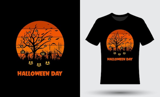 Gelukkig halloween-feestt-shirtontwerp