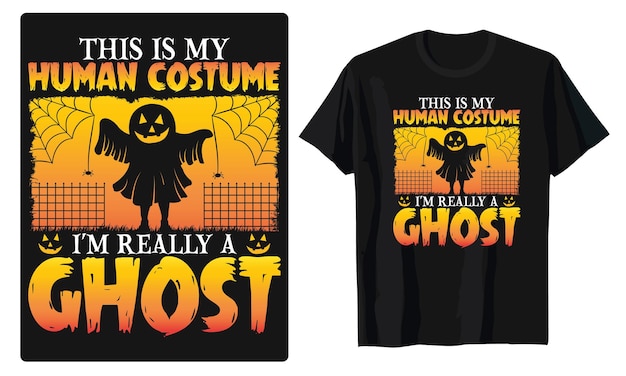 Gelukkig Halloween-t-shirtontwerp