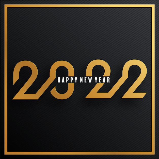 Gelukkig Nieuwjaar 2022 Achtergrond