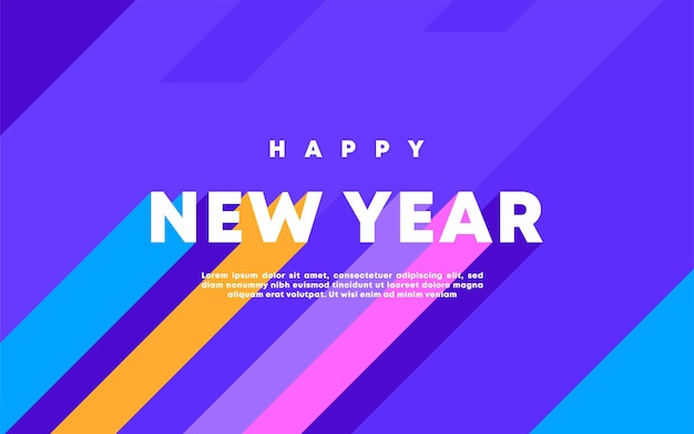 Gelukkig Nieuwjaar 2022 winter vakantie wenskaartsjabloon Party poster Social web banner ontwerp