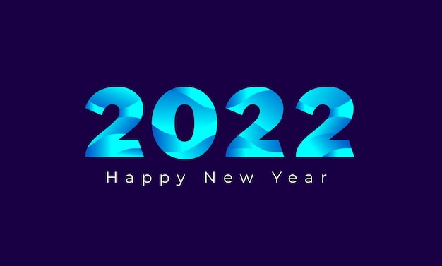 Gelukkig Nieuwjaar Kalender header 2022 wenskaart Achtergrond Sjabloon