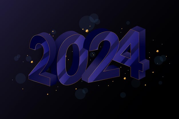 Gelukkig nieuwjaar met d nummer d gelukkig nieuwjaar logo tekstontwerp voor postnummer ontwerpsjabloon begroeten