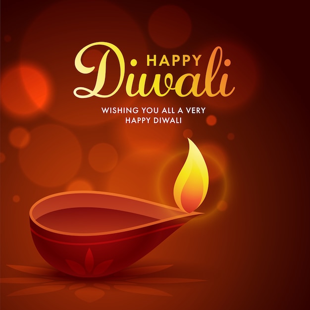 Gelukkige Diwali Concept illustratie