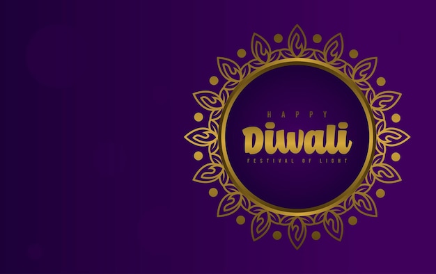 Gelukkige diwali-dagillustratie als achtergrond