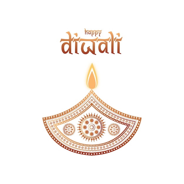 Vector gelukkige diwali