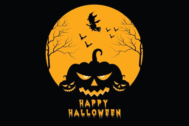 gelukkige halloween-achtergrond