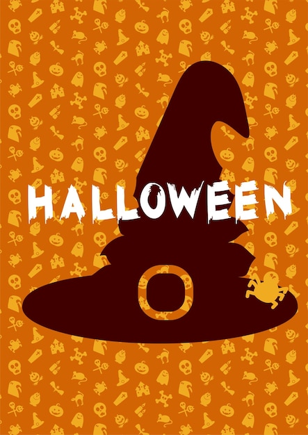 Gelukkige Halloween lettering