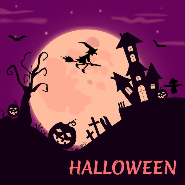 Gelukkige halloween poster