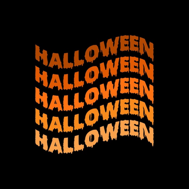 Gelukkige halloween viering met nacht en eng kasteel Gelukkig halloween vector T-shirt design