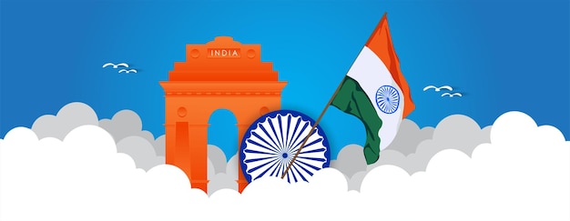 Gelukkige herdenking van de Republiek van India