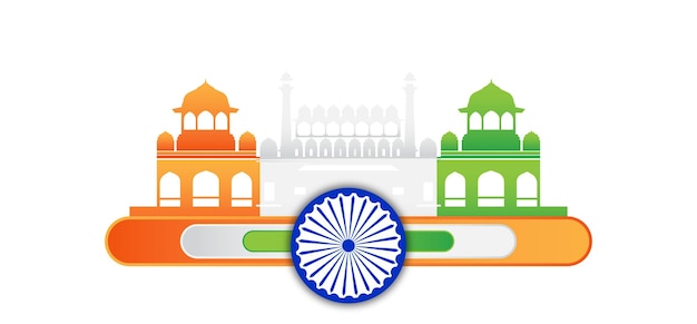 Vector gelukkige herdenking van de republiek van india