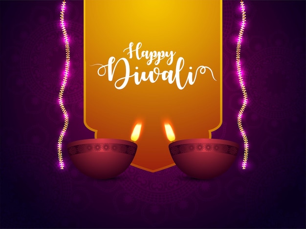 Gelukkige Indische het festivalachtergrond van Diwali