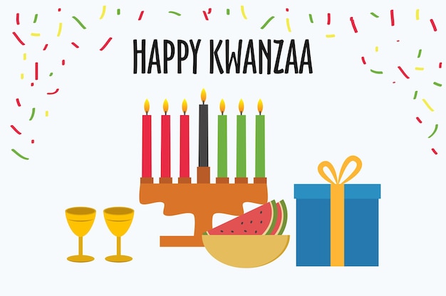 Gelukkige Kwanzaa-groeten